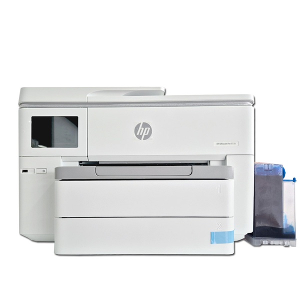 무한잉크 포함 1000ml~2000ml HP 오피스젯 프로 9730 복합기/프린터 최신 무칩버전 양면 무선 A3스캔 A3복사 ( hp7610 hp7612 hp7740 ) 후속 모델