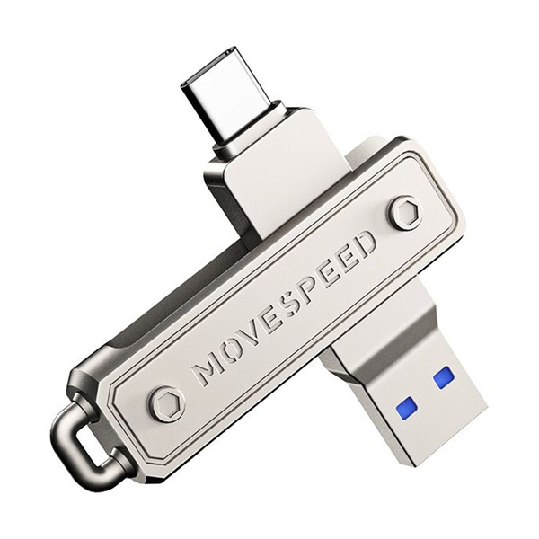 MOVESPEED YSULJ 150MB/s USB 3.2 Gen 1 C타입 듀얼 인터페이스 플래시 드라이브, 1개, 512GB